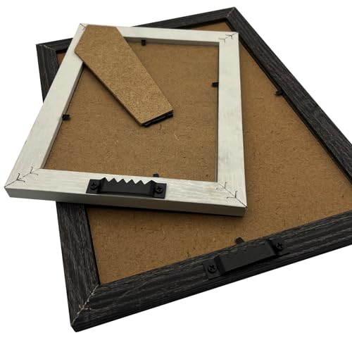 30 Pack Large Sawtooth Picture Hangers (Black, Supports 50 lbs) - color: Large Black - 30 Pack