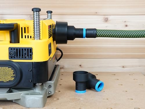 Hose Adapter Compatible with Dewalt DW735 Planer for Festool 27mm Hose - size: 1-1/16" Hose