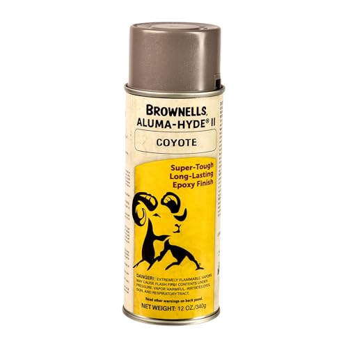 Brownells Aluma-Hyde II Epoxy Based Firearm Finish Spray Coating Protection Paint, Aerosol Can, 12 oz. (340g) Coyote - color: Coyote