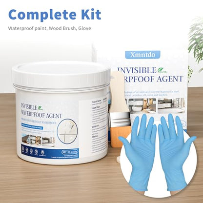Invisible Waterproof Agent Transparent Repairing Leak Waterproof Adhesive for Roofs, Walls, Bathroom, Shower, Window Sills, Indoor & Outdoor Water Proof Coating 35 Oz - size: 35 OZ