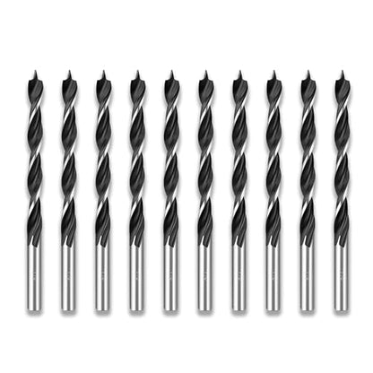 1/8 Brad Point Drill Bit Set for Wood - size: 1/8in (10pcs)