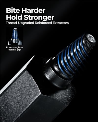 toolant 15-Piece Impact Screw Extractor Set - size: 15pcs