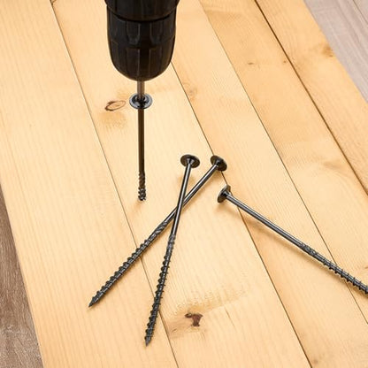 50 PCS #14 x 6” Lag Screws Heavy Duty Construction Screw - size: #14x6"
