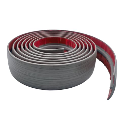 T Molding Flexible Self Adhesive Floor Transition Strip - color: Wood Grain A, size: T Molding 9.84ft