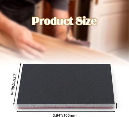 20 Pcs 800 Grit Sanding Sponge, Wet Dry Sanding Block - size: 800 Grit