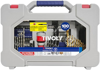 Special Metal/Concrete/Wood Drilling & Screwdriving Set - Quick Change Screwdriver Bit Holder