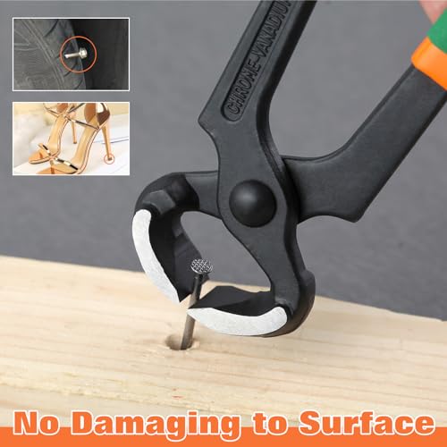 End Cutting Pliers 7 Inches PVC Handle Nail Puller Pincer for Women Wire Cutting, Shoe Heel Repair - style: 7" End Cutting Pliers