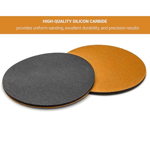 Glass Polish 75mm P800 ProMesh abrasive disc for fine sanding of glass, plastic, paint, wood - 10 pack