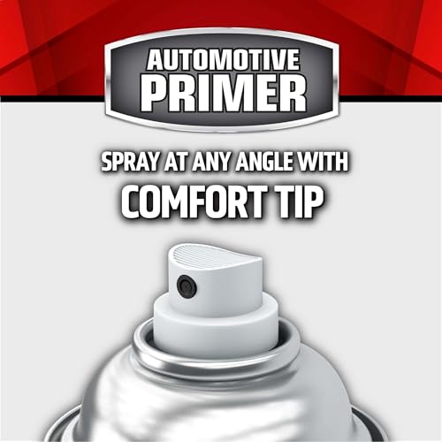 Rust-Oleum 260510-2PK Automotive 2-in-1 Filler & Sandable Primer Spray, 12 oz, Gray, 2 Pack - size: 1 Count (Pack of 2)