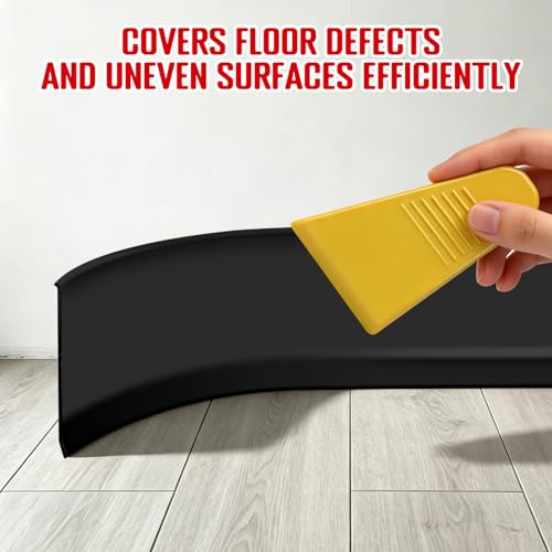 Self-Adhesive Flexible Molding Trim,Waterproof Molding,Black,2.79inX20ft - color: Black(2.79inX20ft)