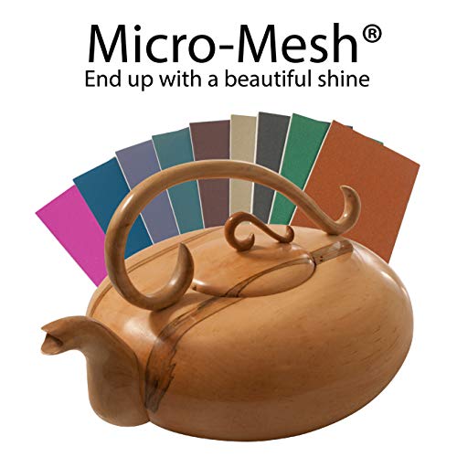 3 x 4 Micro-Mesh TM Sanding Pads 9 Grits