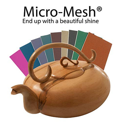 3 x 4 Micro-Mesh TM Sanding Pads 9 Grits