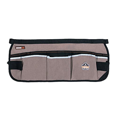 Ergodyne Arsenal 5706 Canvas Waist Tool Apron with 13 Pockets, Gray
