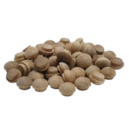 General Tools 311012 1/2-Inch Button Plugs, Oak, 50-Pack - size: 1/2 Inch Oak Plugs