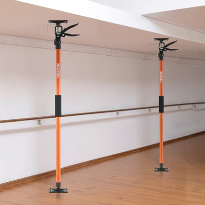 VEVOR Cabinet Jack Support Pole, 8-Pack, 45.7-114.2 Inch 3rd Hand System - style: 8 PCS