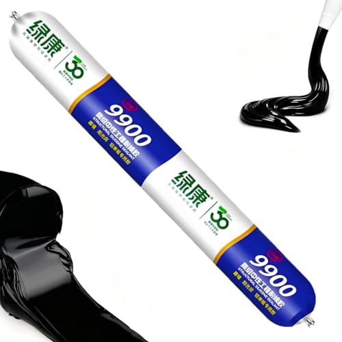 9900 Sealant Waterproof, Silicon Waterproof Sealant, Permanent Solution for Roof & Wall Cracks, Outdoor Water Proof Exterior Sealants Heat Resistant, Tear and Stretch Resistance