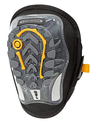 McGuire-Nicholas Gel Stabilizer Knee Pads, 1 Pair, Black