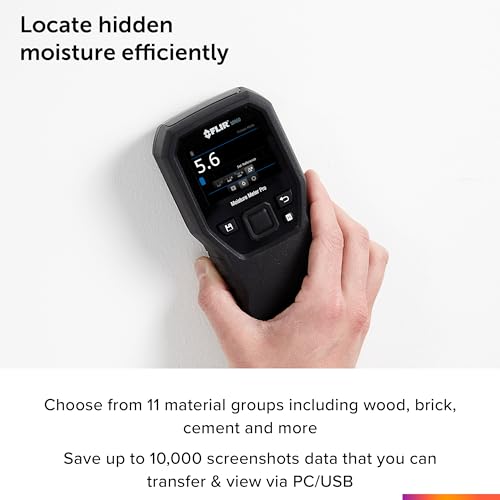 Flir MR60 Moisture Meter Pro, Pin and Pinless, Color Display - style: MR60