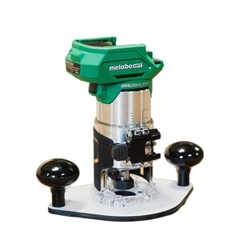 Woodhaven 8381 2" Bit Hole Baseplate, for Metabo HPT, 7mm thick - size: Metabo