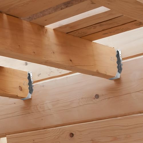 2X6 Joist Hanger 18 Gauge LU26 Galvanizing - size: 25 Pcs 2x6, style: Galvanized Joist Hanger