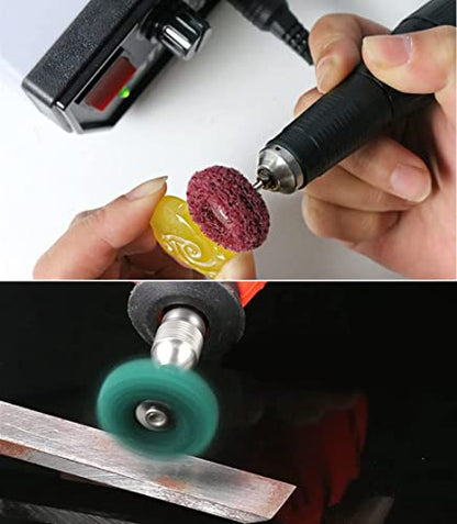 58Pcs Abrasive Wheel Buffing Polishing Wheel Set for Rotary Tool 1/8" Shank