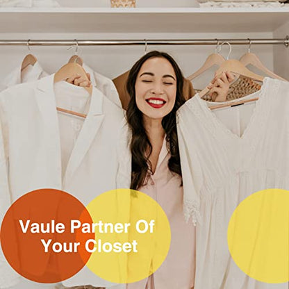 Wooden Hangers 30 Pack Clothes Hanger for Daily Used,Coat Hangers for Closet,Heavy Duty Wood Hanger for Suit, Shirts, Jackets, Dress, Pant （Light Natural） - color: Light Natural