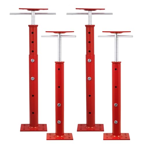 4 Pack House Jacks for Leveling 19''-36''Adjustable Support Jack