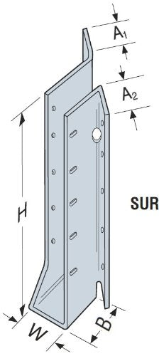 JOIST HANGER SUR210Z