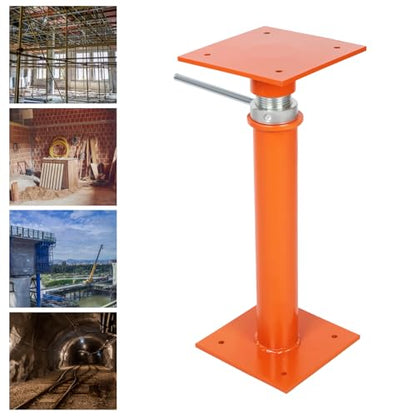 Jacking Post Adjustable Height 19"-27", 18000 lbs Capacity Steel Support Column, Floor Jack Post for Basement Beam, Temporary House Leveling, Crawl Space Brace