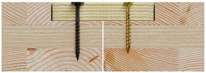 Simpson Strong-Tie SDWS22400 Strong-Drive SDWS Timber Screw (Interior) — 0.220 in. x 4 in. E-Coat (250-Qty)