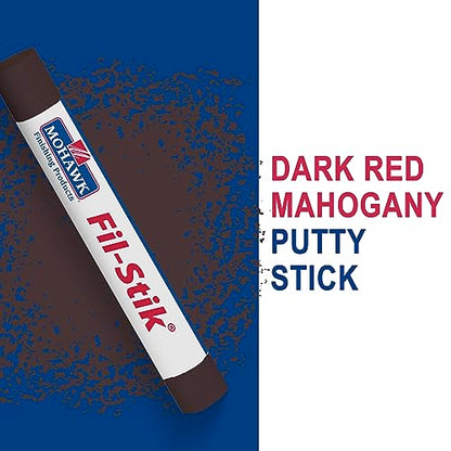 Mohawk Fil-Stik Wax Putty Stick, Dark Red Mahogany M230-0227, 1 Count