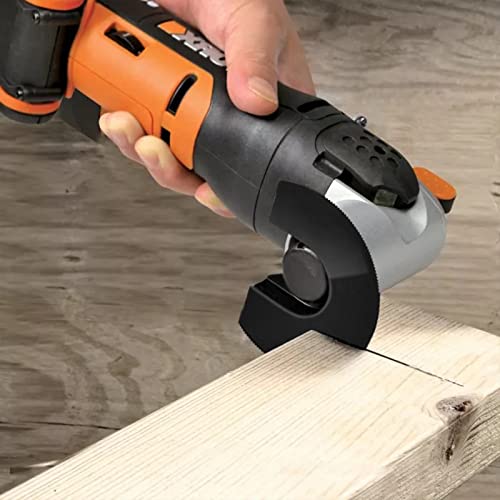 5-Piece High Carbon Steel Oscillating Saw Blade Set - 88mm Blades for Cutting Wood Soft Metal and Plastic - Quick Release Blades Compatible with Dewalt Makita Ryobi Milwaukee Fein and Rockwell