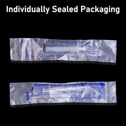 SHAOTONG 3ml/cc Syringe without Needle - 100PACK/Individually wrapped - size: 3ml
