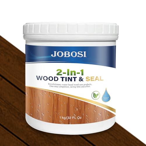 Advanced Wood Stain & Sealer, (Dark Walnut, 32oz/1Kg), Enhances Wood Grain, Waterproof, Flexible, Crack Resistant, Weather Resistant, Non-Toxic Environmentally Friendly - color: Dark Walnut, size: 32 oz