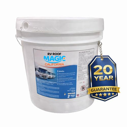 Best RV Roof Sealant for RV Roof Repair | Specially Designed for VOC Compliance | Only Product with No Primer Needed | Apply on All Type of Roofs | 2 Gallon Pail