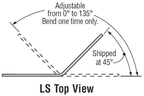 50 Pack Simpson Strong Tie LS70 6-3/8" Skewable Reinforcing Angle