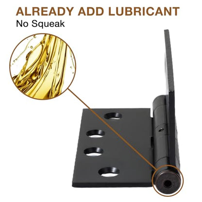 TDCHINGES Commercial Door Hinges 4"x4.5" Oil Rubbed Brown Heavy Duty NPR - color: Oil Rubbed Bronze, size: 3 Pack