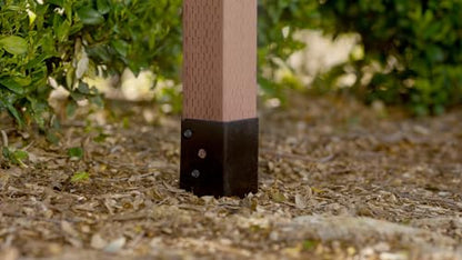 Simpson Strong-Tie FPBS44 E-Z Spike Black Powder-Coated Post-Base Spike for 4x4 - size: 1 Each