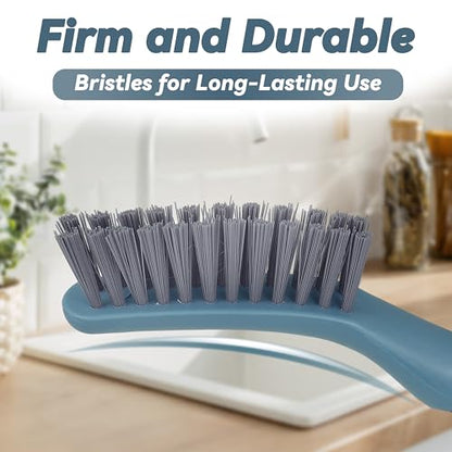 2 Pack Grout Scrub Brush with Stiff Bristles