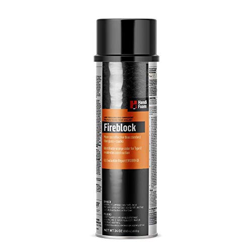 HANDI-FOAM® FIREBLOCK Low-Pressure ONE-Component Polyurethane Foam SEALANT (OCF), P30181 - style: Gun Foam
