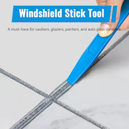 Tapered End Windshield Stick Setting Tool, Window Glazing End Stick