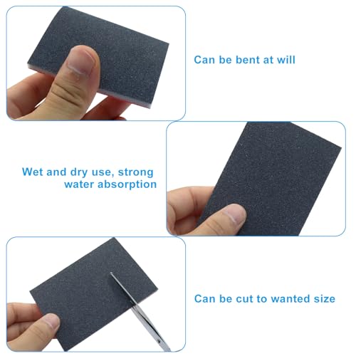 20Pcs 320 Grit Sanding Sponge Set - style: 320 Grit-20 Pcs