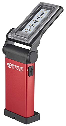 Streamlight 61501 Flipmate 500-Lumen Red LED Work Light Lantern, Red - color: Red