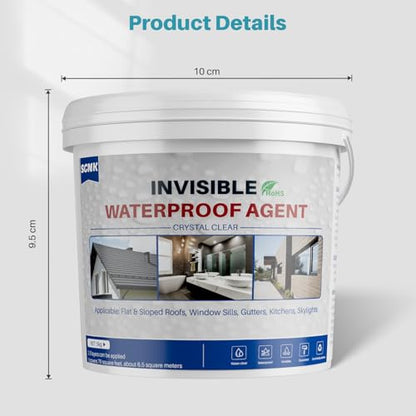 Waterproof Sealant 175oz, Clear Water-Based Water Proof Sealant Stop Leaks - size: 5000g