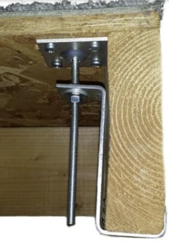 Squeak Ender 2084 Hardwood Floor Subfloor Squeak Eliminator Brackets 12 Pack
