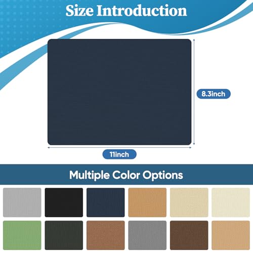 Canvas Repair Patch，Waterproof Self Adhesive Fabric Patch for Tent,Boat Cover,Canopy,Umbrella,Furniture Cover,Awning,Luggage,Couch.(8.3″ x 11″-Dark Blue) - color: Deep blue