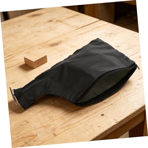 Homoyoyo Electric Circular Saw Dust Bag Universal Dust Collection Bag with Iron Wire Frame Bottom Zipper Opening 8.66 X 5.90 X 0.11 in for Woodworking Renovation Furniture Cutting