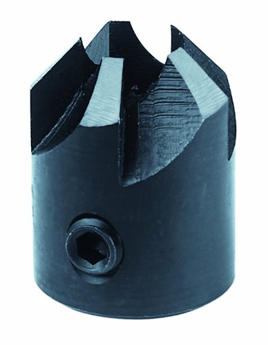 Fisch Countersink Bit Drill Tool - Steel Counter, Cylindrical Shank Design, Industrial Grade, High Speed Steel Twist, Soft and Hard Wood, 90 Degree Bits, Heavy-Duty, Made in Austria - 1/2-Inch - size: 1/2-Inch