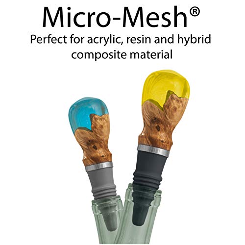 3 x 4 Micro-Mesh TM Sanding Pads 9 Grits