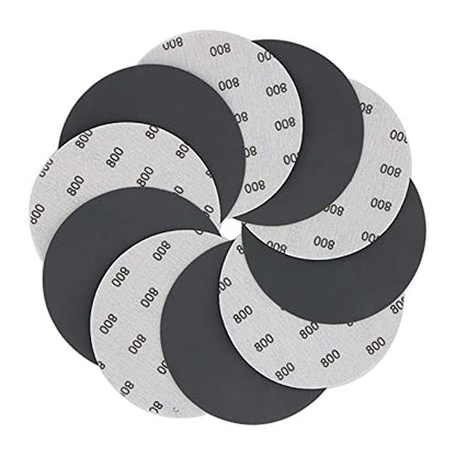 VIBRATITE 800 Grit 6 Inch Hook & Loop Sanding Discs, 30PCS - size: 6 Inch (800 Grit)